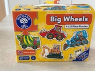 Orchard Toys Big Wheels puzzles 拼圖
