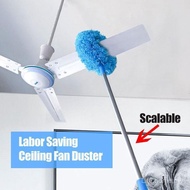 Fan Sweeper Coin Sweeper Sawang Fan Washer Cleaner Wipe Ceiling Fan Duster Fan Brush Cleaner Dust Cl