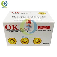 Round Plaster OK Plast Plastic Bandage After Plaster Injection
