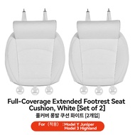 【Super low price】YZ For Tesla Model Y Juniper Model 3 Highland Leg Support Extension Seat Cover Memo