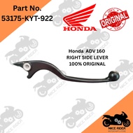 Honda ADV 160 right steering handle lever kanan 100% original 53175-KYT-922