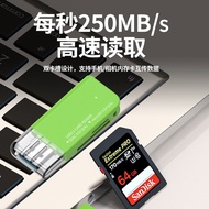 Usb usb4.0 High-Speed uhs2 Card Reader High-End Camera Memory Card Reader UHS-II Ultra-Fast Transmis