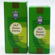 HLP Raven Enema Adult 20 cc / Children 10 cc