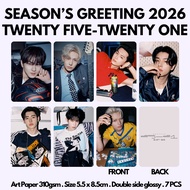[KUKIRA] Enhypen Season's Greeting 2026 Twenty Five Twenty One Photocard