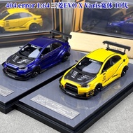 Ready Stock 404 Error 1: 64 Mitsubishi EVO X 10th Generation Varis Wide Body Modified Resin Car Mode