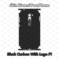 Xiaomi Pocophone F1 Sticker Skin Wrap Carbon With Logo F1