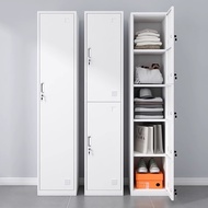 Single Door Locker Tin Cabinet Locker Staff Locker Storage Bag Cabinet Office Wardrobe Storage Cabin