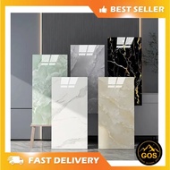 MARBLE GRANITE VINYL WALLPAPER 30cm x 60cm ALUMINUM MARBLE FLOOR STICKER/