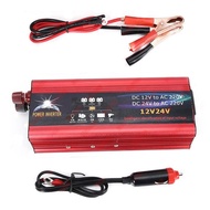 /Power Car Inverter w24V Inverter 1500 Solar Universal Converter Inverter 12 Inverter