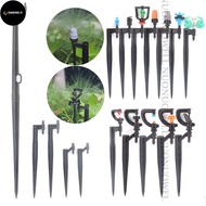 TD 5pcs 13~50cm O.D6mm 7.5mm Irrigation Sprinkler Holder Nozzle Support Spike Watering Sprinklers St