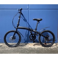 [1-5 Days Delivery] JAPAN Shimano gear 20" Foldable bike Foldies Folding bicycle 406 Wheel hito java 7 speed gear