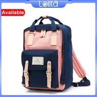 Korean Women Doughnut Backpack Waterproof Travel Backpack 16L-18L Large capacity School Bag
