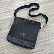 Coach Sling Bag black Crossbody Bag Import Unisex