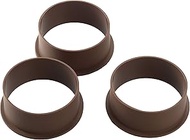 Yoshikawa Coffee Shop Thick Grilled Pancake Ring, Set of 3, Gift Wrapping Specifications, SJ2002