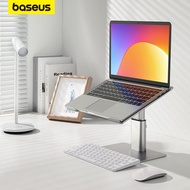 QSX STORE Baseus Laptop Stand Metal Adjustable Notebook Stand Heat Dissipation Desktop Laptop Holder For Laptop Macbook Air Tablet Ipad