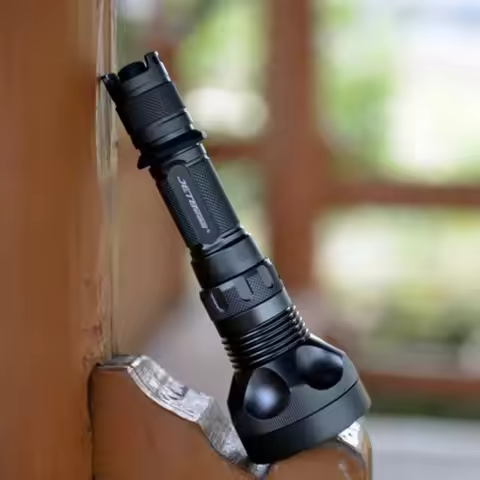 JetBeam RRT-M1X LEP Laser Flashlight WP-T2 450LM Max 2300M Torch Lighter with 21700 Battery for Camp