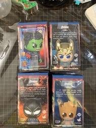 Cosbi Marvel Avengers 復仇者聯盟 洛基 Loki ,浩克 Hulk , Black Panthner 黑豹 ,  Groot 樹人