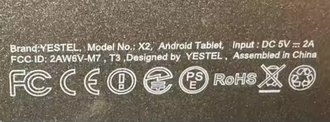 New 10.1 inch For Yestel X2 FCC ID 2AW6V-M7 T3 Tablet PC capacitive touch screen digitizer sensor gl