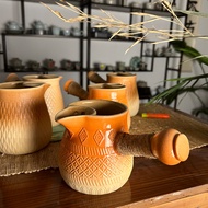New Roasted Milk Tea Pot Stove Boiling Tea New Milk Pot Lucky Series Pottery Pot Boiling Tea Pot New