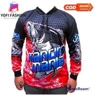 JERSEY|KAOS MANCING NILA LENGAN PANJANG FULLM PRINTING