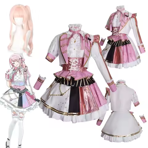 Akiyama Mizuki Cosplay Anime Game PJSK Amia Costume Wig