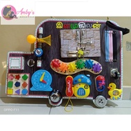 BABY BUSY BOARD SENSORY BUSY BOARD