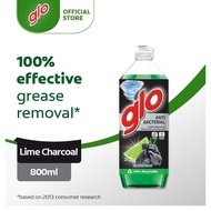 [Eliminates 99.9-percent bacteria] Glo Active Foam Lime Charcoal Dishwashing Liquid 800ml