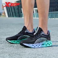 Xtep Reactive Coil 10.0 Men Running Shoes Support Shock Absorption Cushioning Rebound Non-slip Training