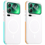 For Xiaomi Mi 17 Pro Max Case Hard PC Transparent Magnetic Anti-slip Protective Back Cover For Xiaom