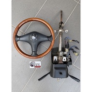 Steering L5 Momo Walnut complete Sub Steering Hitam L5