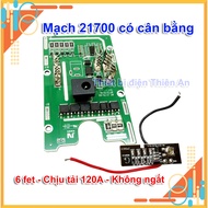 Makita 21V Cell 21700 Battery Circuit – 6 High Load MOSFETs – CELL BALANCED – Battery Indicator – Ad