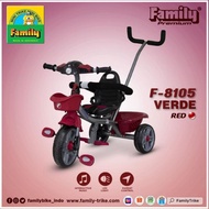 Sepeda Anak Roda 3 Family 8105 Verde