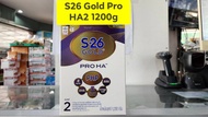 นมผงS26 Gold Pro HA1 / S26 Gold Pro HA2 ขนาด 1200gต่อกล่อง นมดัดแปลงสำหรับทารกตั้งแต่แรกเกิดถึง1ปี