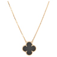【二手】梵克雅寶 (Van Cleef & Arpels) 復古 Alhambra 項鍊 VCARA45800 K18 黃金