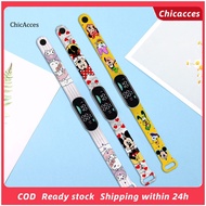ChicAcces High-quality Waterproof Bracelet Watch Led Watch Waterproof Led Kids Smart Watch M9 Accurate Timekeeping Touch Screen Cartoon Design Ideal for Home School