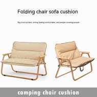 Outdoor Folding Chair Kmeit Double Butterfly Moon Cotton Sofa Cushion