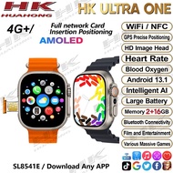 HK Ultra One Smart Android Watch 2GB + 16GB 2" Amoled Screen WIFI GPS Camera Sim Card 4G Google Play