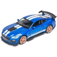 Toy Cars 1/32 Scale Ford GT Diecast Cars - Light, Sound & Pull Back Function (GT500-Blue)