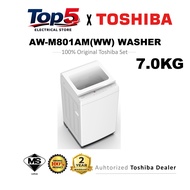 TOSHIBA (7KG - 16KG) Washing Machine AW-M801AM / AW-M901BM / AW-M1000EM / AW-UK1150HM / AW-DUK1300KM