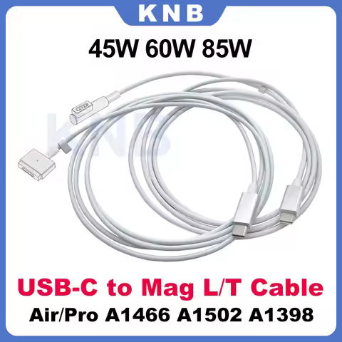 New Laptop Charger for Macbook Pro Air Adapter mag 1 mag 2 45W 60W 85W A1278 A1286 A1465 A1466 A1425