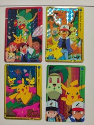 **貼價盡平** Pokemon Card Game 1996 Blastoise Charizard Venusaur 日版舊卡 水戰龜 噴火龍 奇異花 寶可夢 寵物小精靈 Pikachu 比卡超 