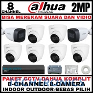 Techtronics | DAHUA CCTV PACKAGE 8 CHANNEL 8 CAMERA 2MP 1080P CCTV CAMERA AUDIO SERIES
