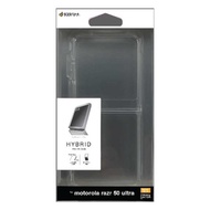 ラスタバナナ　motorola razr 50 ultra ハイブリッドケース TPU×PC クリア　8437MORA50UHPCL