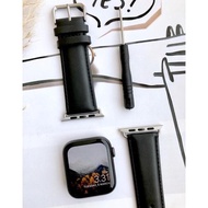 DF300 - leather Strap watch Strap 22mm 24mm watch 1 2 3 4 5 6 7 8 9 ULTRA i 38mm 40mm 41mm 42mm 44mm