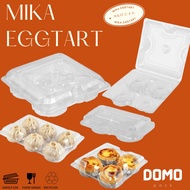 2/ 4/ 6 holes Mika egg tart mica pie box packaging egg tart