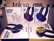 已完售 東京快遞耳機館 日本內銷版 SONY MDR-XB450 重低音耳罩式耳機 送收納袋 另有MDR-XB450AP
