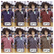 2-Pocket Plaid Shirt Short Sleeves Dp17-DP24