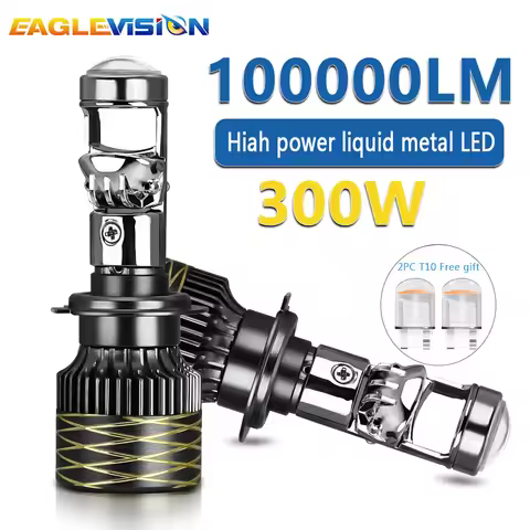 EAGLEVISION Bi Projector Headlight Automotive Turbo Min Mile Lighthouse 12v 24v 9005 9006 9012 H1 H4