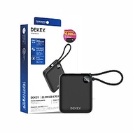 Pin Sạc Dự Phòng 10.000mAh Sạc nhanh 22.5W USB-C PD Power Bank DEKEY Power Pioneer kèm cáp sạc, chín