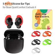 5 Pairs Earbuds Case Protective Earphone Sleeve for Bose QuietComfort Earbuds Il [taylorss.my]